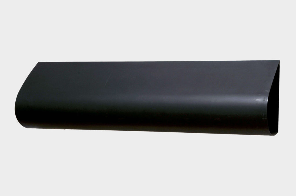Metallo nero opaco uniforme