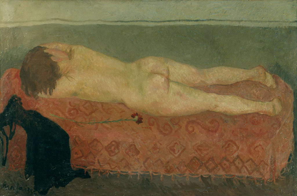 Nudo sul divano (Nudo sdraiato)
